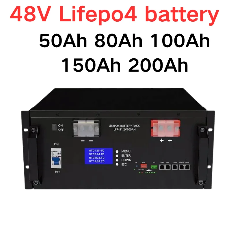 EB 48V 50Ah 100AH 120Ah 150Ah 200Ah Lifepo4 lithium battery lifepo bluetooth for solar system hybrid inverter 2000W 5000W 10KW
EB 48V 50Ah 100AH 120Ah 150Ah 200Ah Lifepo4 lithium battery lifepo bluetooth for solar system hybrid inverter 2000W 5000W 10KW