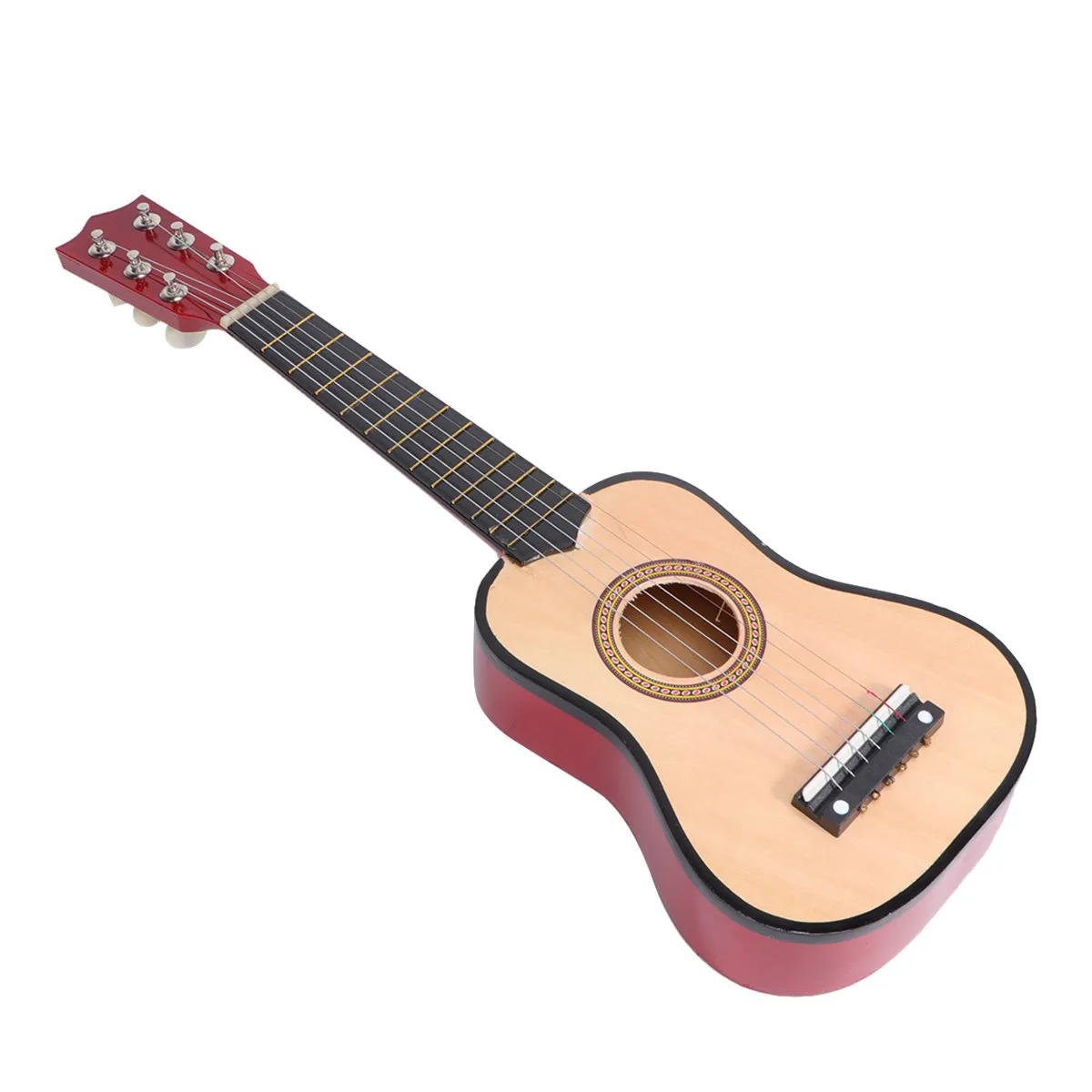 21Inch Folk Acoustic Guitar Beginner Musical Instrument Portable Wooden Craft for Families Present
21Inch Folk Acoustic Guitar Beginner Musical Instrument Portable Wooden Craft for Families Present