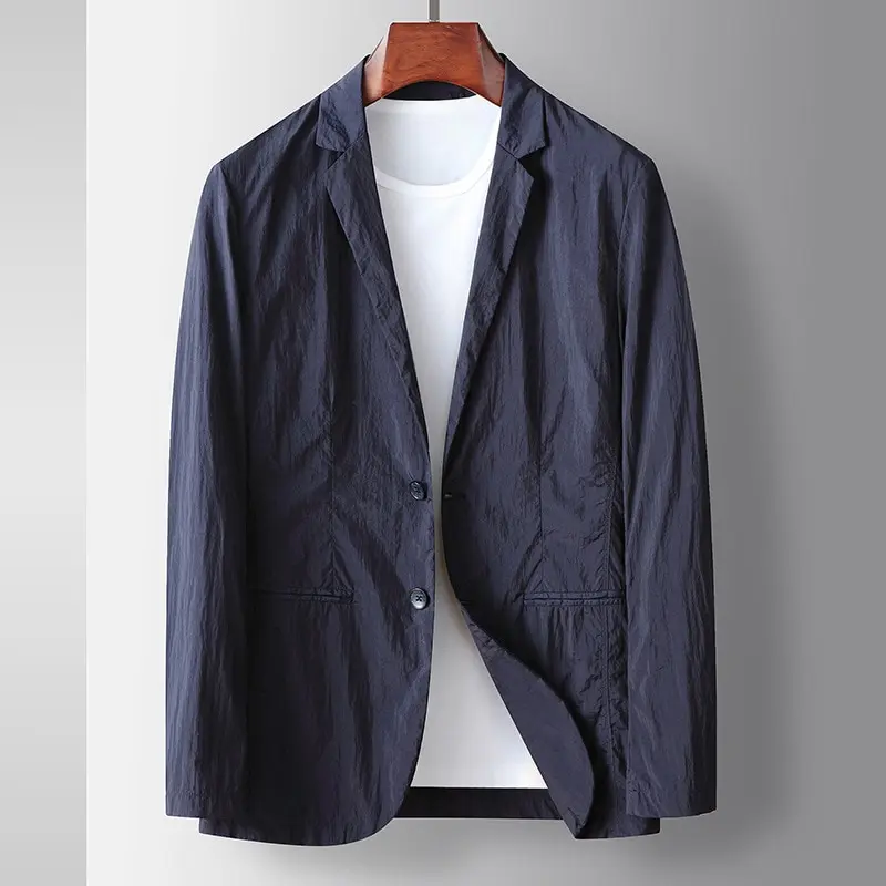 SS6529-Suit men's thin casual sunscreen, elastic small suit spring and autumn single west jacket shirt summer
SS6529-Suit men's thin casual sunscreen, elastic small suit spring and autumn single west jacket shirt summer
