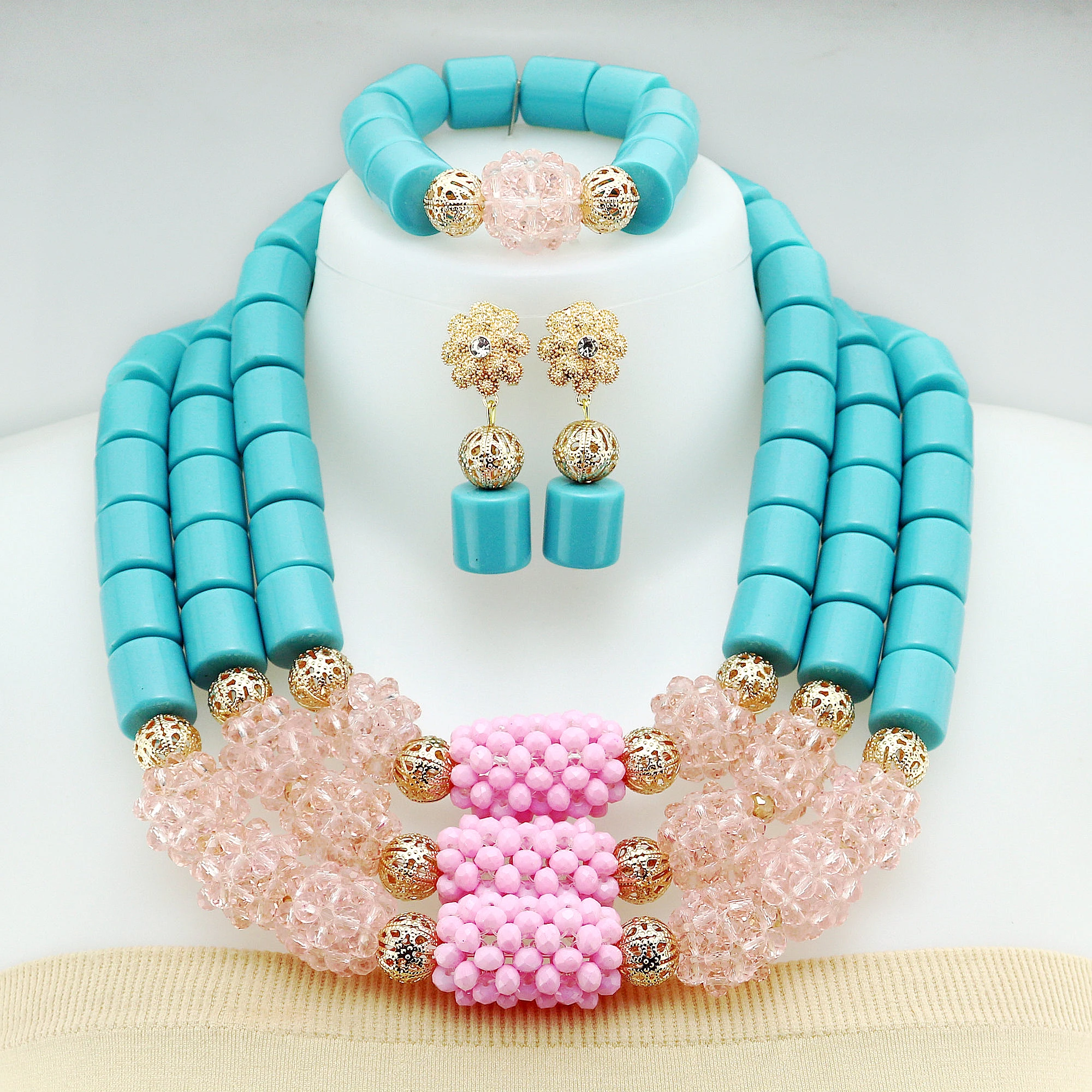 2026 Luxury African French Bridal Wedding Jewelry Sets Resin Crystal Beads Nigerian Women Jewelry
2026 Luxury African French Bridal Wedding Jewelry Sets Resin Crystal Beads Nigerian Women Jewelry