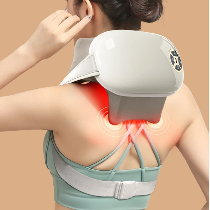 Shiatsu Neck Shoulder Massager with Heat Simulated Hands Clamping Massage Wrap for Trapezius Muscle Durable Comfortable Home Use
Shiatsu Neck Shoulder Massager with Heat Simulated Hands Clamping Massage Wrap for Trapezius Muscle Durable Comfortable Home Use
