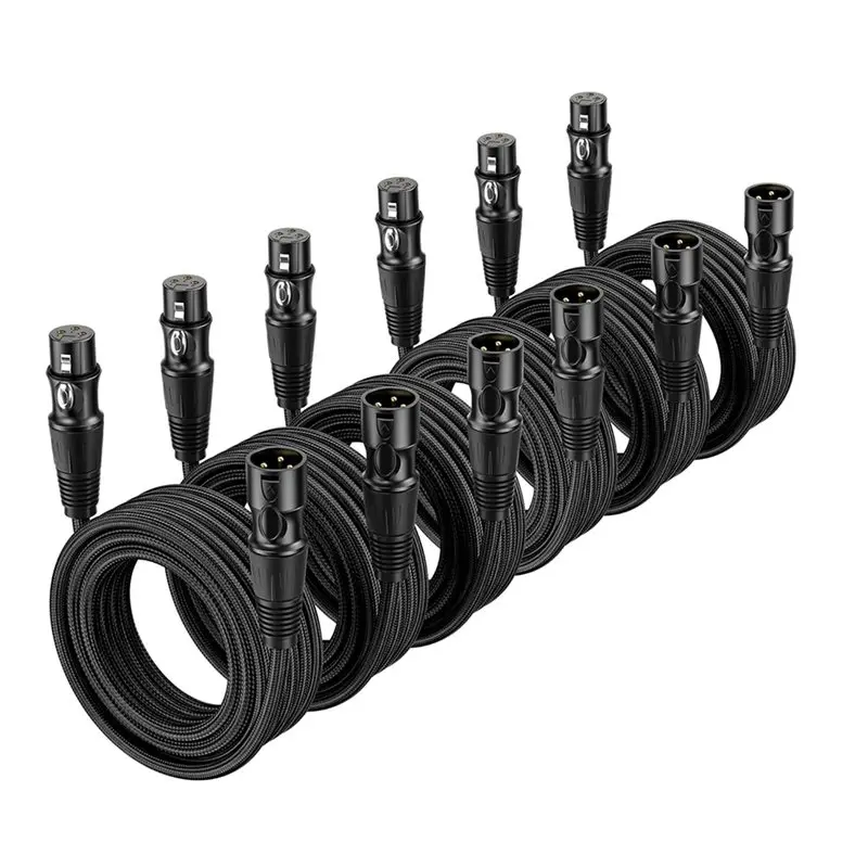AS95-3Pin XLR Male To Female Mic Speaker Cable Balanced Microphone Cable For Mixer, Speaker Systems
AS95-3Pin XLR Male To Female Mic Speaker Cable Balanced Microphone Cable For Mixer, Speaker Systems