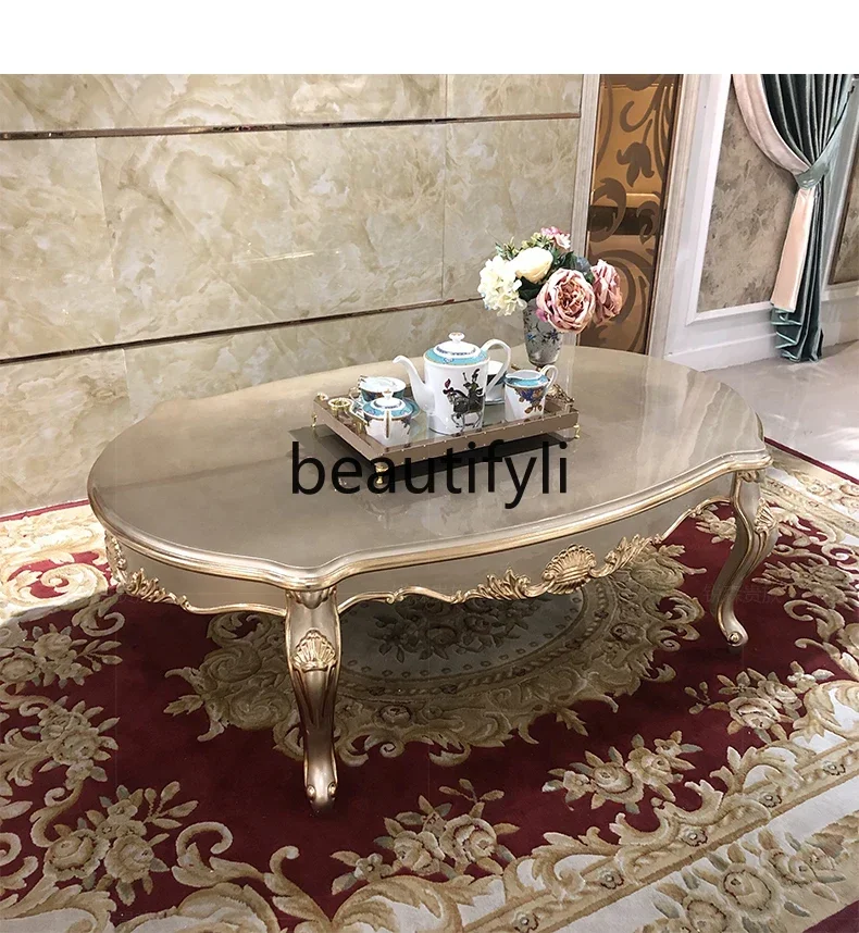 Z189 A55 Французский журнальный столик из массива дерева, роскошный европейский резной овальный чайный столик
Z189 A55 Французский журнальный столик из массива дерева, роскошный европейский резной овальный чайный столик