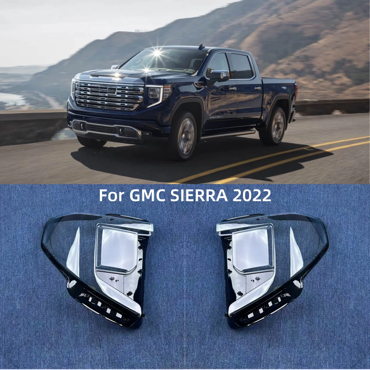 Для GMC SIERRA 2022, автомобильные аксессуары, пылезащитный чехол для фар, прозрачный корпус
Для GMC SIERRA 2022, автомобильные аксессуары, пылезащитный чехол для фар, прозрачный корпус