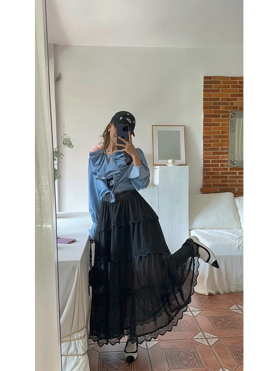 Bluetique Soft Wrinkle Denim Imitation Shirt Women's Fashion Polyester Viscose Spandex Blend Casual Shirt Elegant Draped Design
Bluetique Soft Wrinkle Denim Imitation Shirt Women's Fashion Polyester Viscose Spandex Blend Casual Shirt Elegant Draped Design