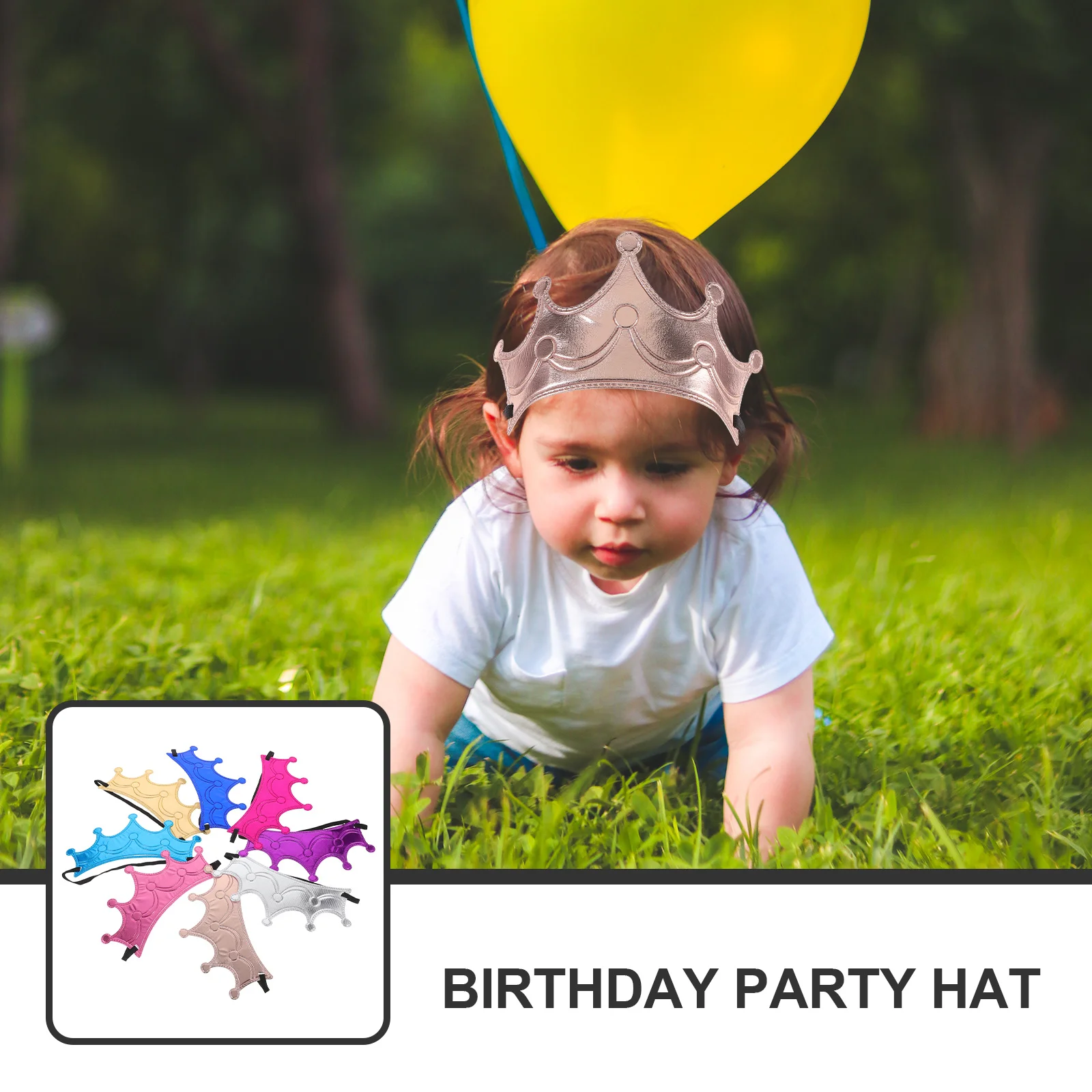 16Pcs Birthday Crown Hats Adorable Lightweight Party Favors for Classroom Daycare Home Celebration Photo Decoration Use
16Pcs Birthday Crown Hats Adorable Lightweight Party Favors for Classroom Daycare Home Celebration Photo Decoration Use