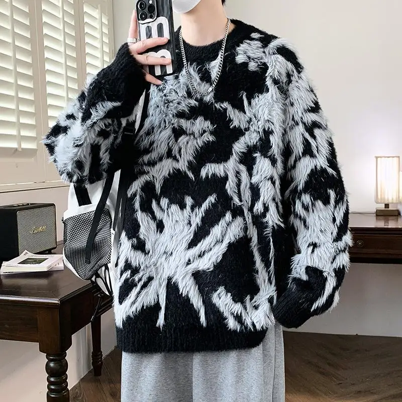 Men's round Ne Knitted Sweater Long Velvet Soft Warm Faionable New Sle Winter Comfortable Cotton Coolmax Fiber Ciwalk
Men's round Ne Knitted Sweater Long Velvet Soft Warm Faionable New Sle Winter Comfortable Cotton Coolmax Fiber Ciwalk