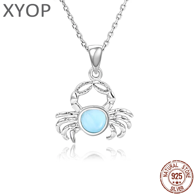 Кулон-краб из натурального ларимара XYOP 2026, серебро 925 пробы, элегантное украшение для вечеринки, подарок на день рождения
Кулон-краб из натурального ларимара XYOP 2026, серебро 925 пробы, элегантное украшение для вечеринки, подарок на день рождения