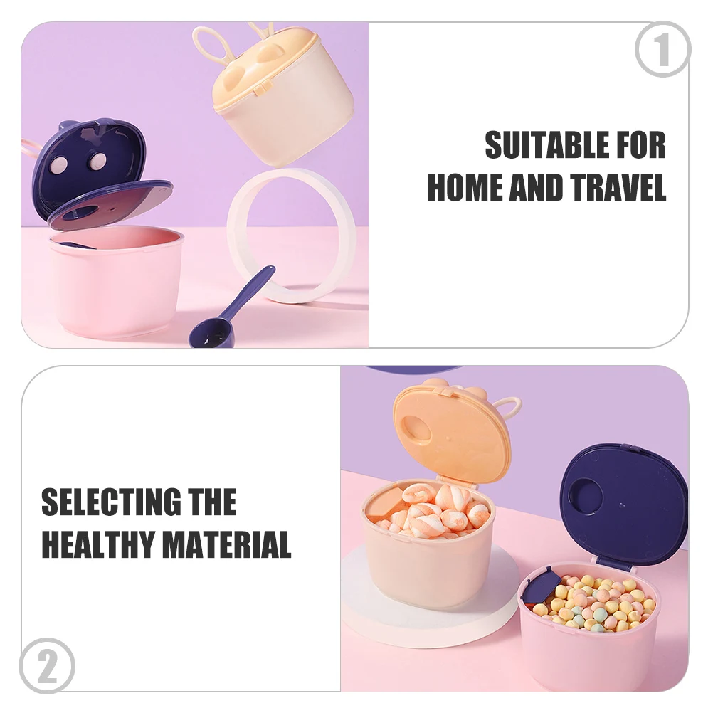 2pcs Baby Milk Powder Box Infant Formula Dispenser Strong Sealing Anti-Leak Travel Food Container Milk Powder Holder Separate
2pcs Baby Milk Powder Box Infant Formula Dispenser Strong Sealing Anti-Leak Travel Food Container Milk Powder Holder Separate