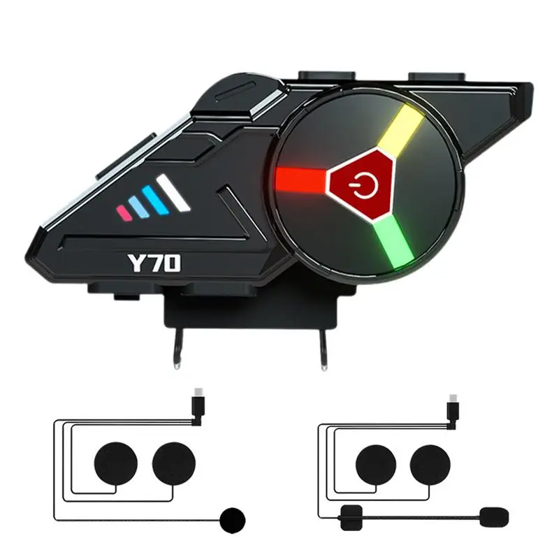 Motorcycle Bluetoth Helmet Headset V5.3 RGB Colorful Automatic Answering Powersports Headsets For Motorcycle Cycling Takeawa
Motorcycle Bluetoth Helmet Headset V5.3 RGB Colorful Automatic Answering Powersports Headsets For Motorcycle Cycling Takeawa