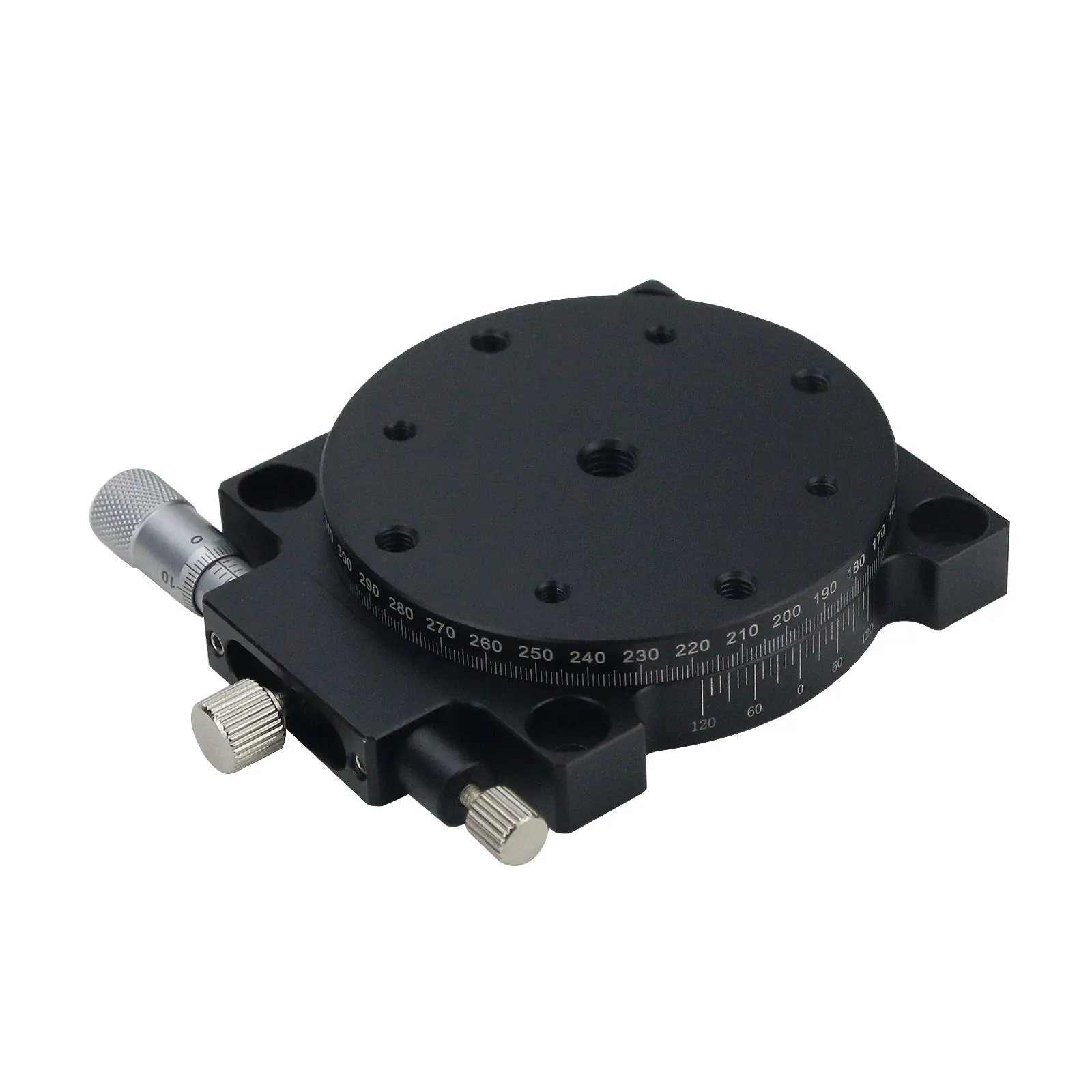 R Axis RS60-L/RS60-R Manual Rotation Trimming Platform Linear Tuning Stage 60mm Sliding Table
R Axis RS60-L/RS60-R Manual Rotation Trimming Platform Linear Tuning Stage 60mm Sliding Table