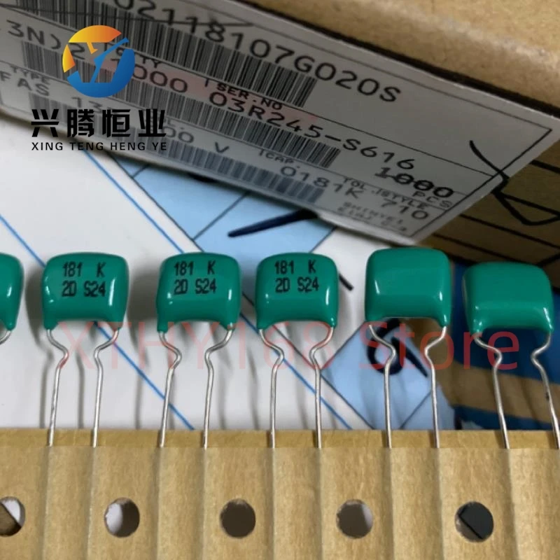 10PCS 180PF 200V 181 Audio Film Capacitors 200V 180PF 181 P5 FAS Copper Pin
10PCS 180PF 200V 181 Audio Film Capacitors 200V 180PF 181 P5 FAS Copper Pin