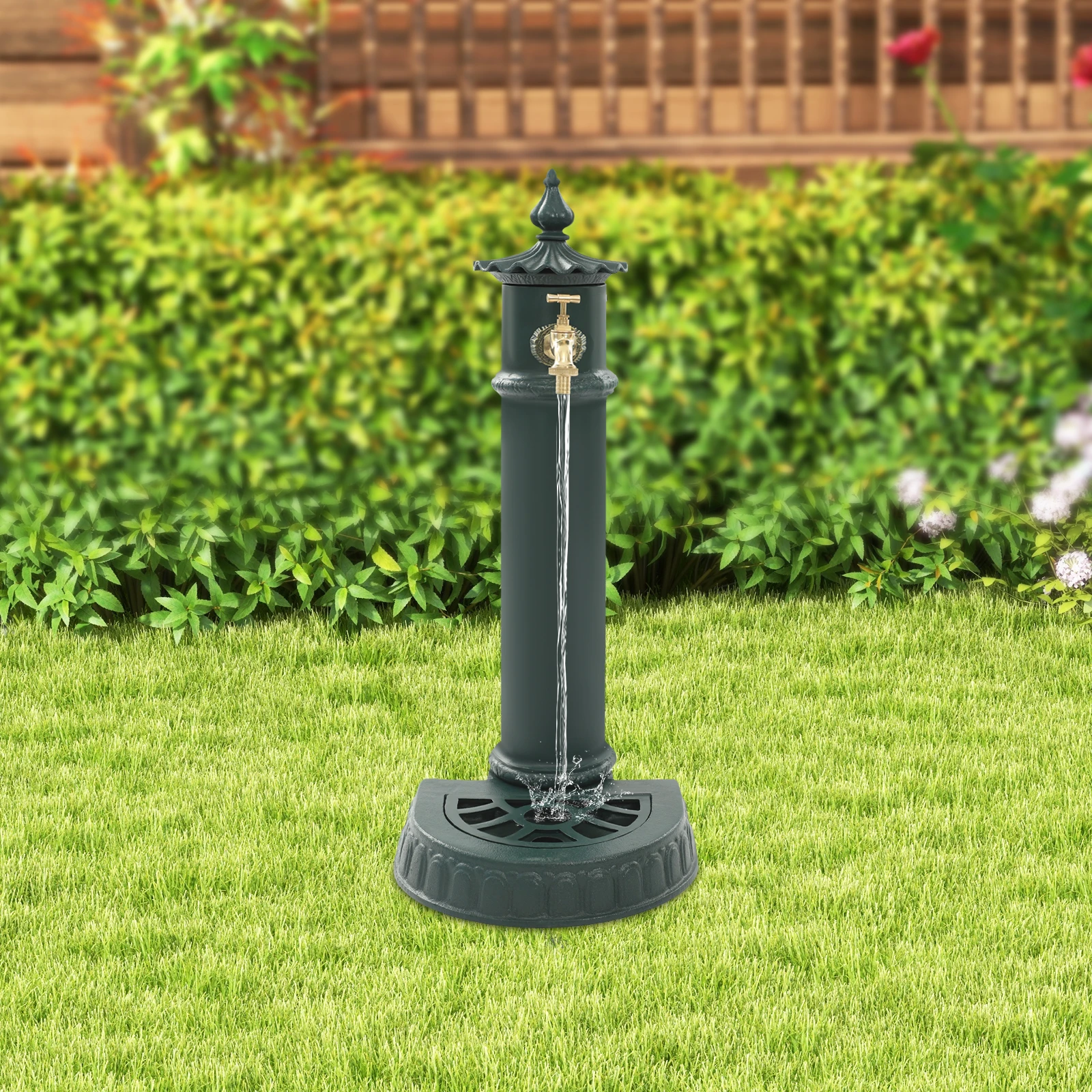 Outdoor Water Column with Faucet, Retro Floor Mounted Hydrant Water Tap for Garden Farm Pasture Backyard Irrigation Washing
Outdoor Water Column with Faucet, Retro Floor Mounted Hydrant Water Tap for Garden Farm Pasture Backyard Irrigation Washing
