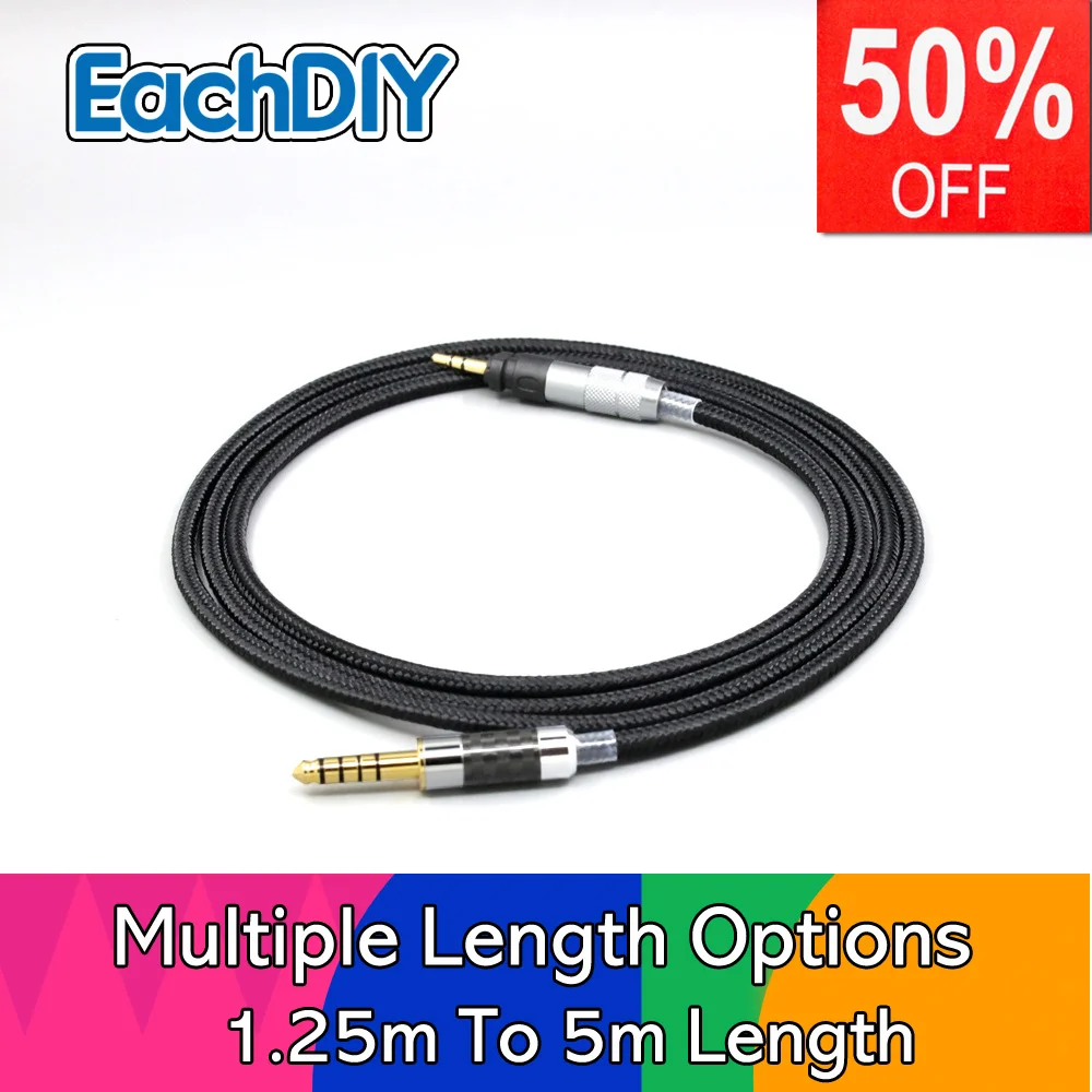 Super Soft Headphone Nylon OFC Cable For Shure SRH840 SRH940 SRH440 SRH750DJ Philips SHP9000 SHP8900 LN007541
Super Soft Headphone Nylon OFC Cable For Shure SRH840 SRH940 SRH440 SRH750DJ Philips SHP9000 SHP8900 LN007541