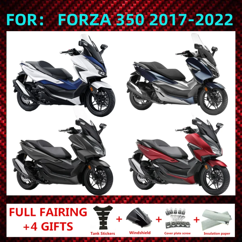 For Honda FORZA350 2017 - 2022 2019 FORZA350 350 Full Fairing Injection Bodywork Kit Cowl Panel Cover Motorcycle Accessories
For Honda FORZA350 2017 - 2022 2019 FORZA350 350 Full Fairing Injection Bodywork Kit Cowl Panel Cover Motorcycle Accessories