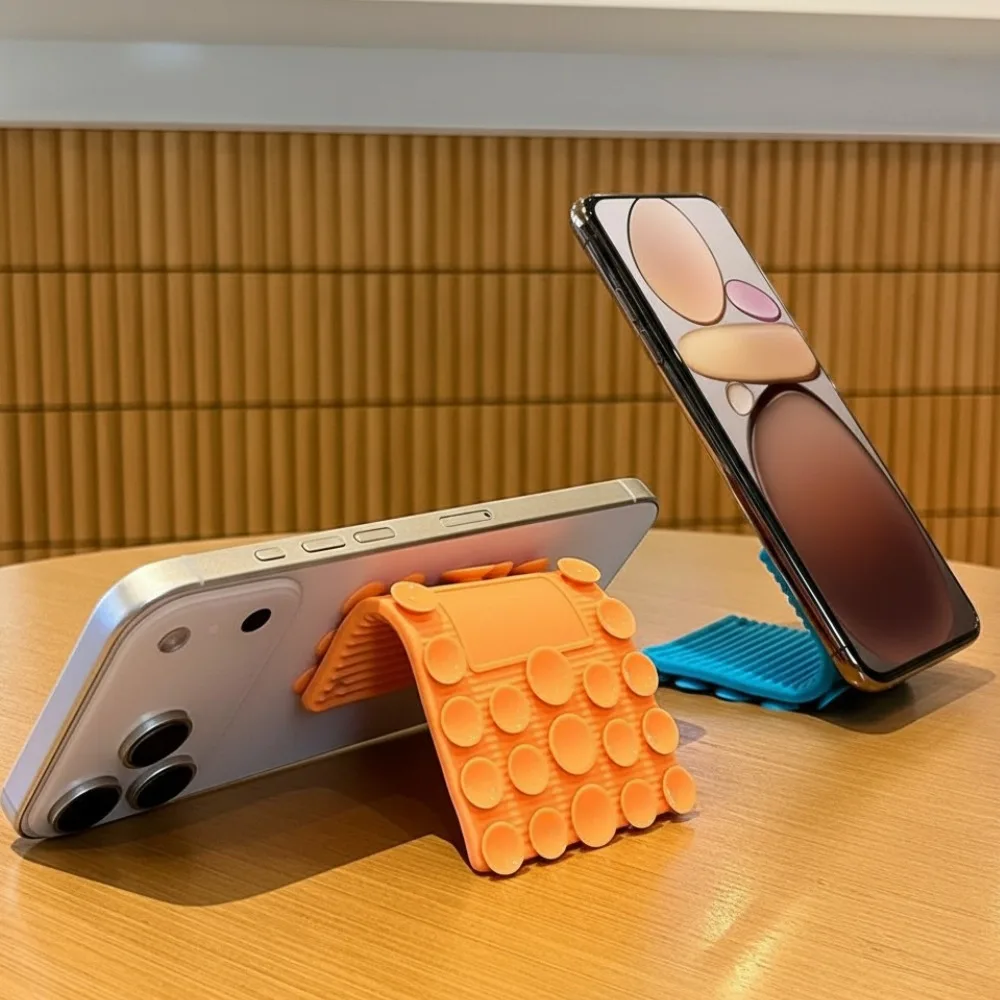 Flexible Suction Cup Phone Holder Silicone Foldable Multi-Angle Cell Phone Stand Bracket Hands-Free Universal Phone Stand
Flexible Suction Cup Phone Holder Silicone Foldable Multi-Angle Cell Phone Stand Bracket Hands-Free Universal Phone Stand