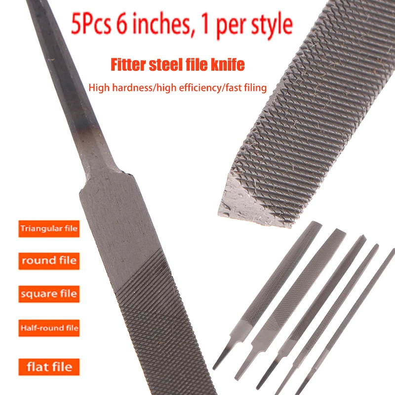 1/5 шт., набор высококачественных 6-дюймовых стальных напильников, плоские/круглые/полукруглые/треугольные/квадратные напильники для металлообработки, деревообработки, стальные рашпили, плоские 
1/5 шт., набор высококачественных 6-дюймовых стальных напильников, плоские/круглые/полукруглые/треугольные/квадратные напильники для металлообработки, деревообработки, стальные рашпили, плоские