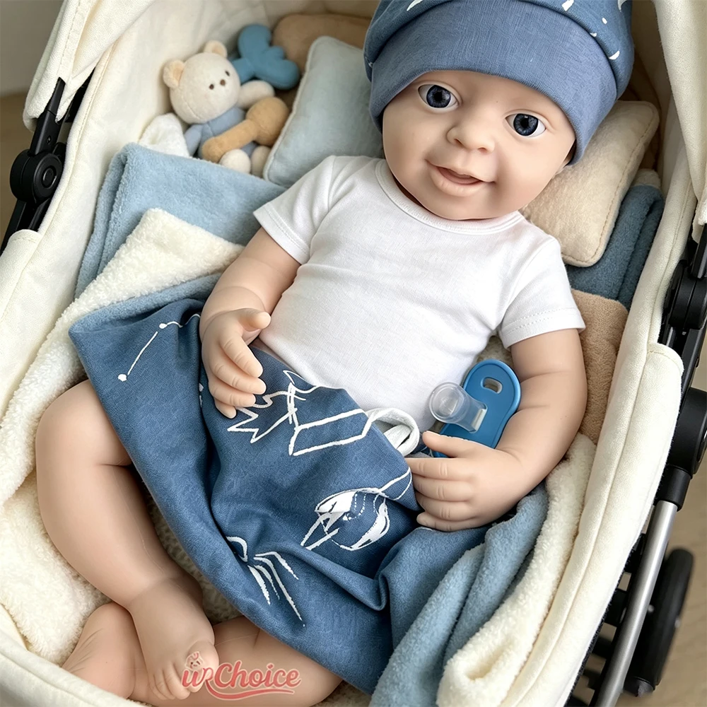 Realistic Details 45cm Blank Lifelike Silicone Reborn Baby Soft Touch Waterproof Weighted Doll for Artist & Film Productions
Realistic Details 45cm Blank Lifelike Silicone Reborn Baby Soft Touch Waterproof Weighted Doll for Artist & Film Productions