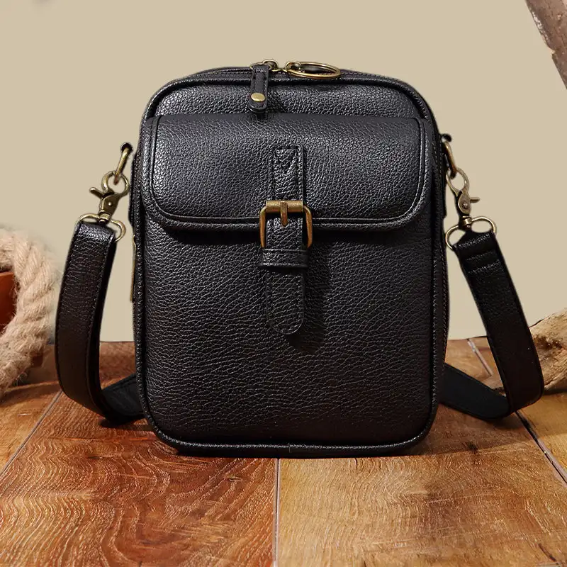 Crossbody Leather Bag Double Layer Vintage Large Capacity Messenger Bag Retro Faux Leather Built in Purse Anti Theft Bag
Crossbody Leather Bag Double Layer Vintage Large Capacity Messenger Bag Retro Faux Leather Built in Purse Anti Theft Bag
