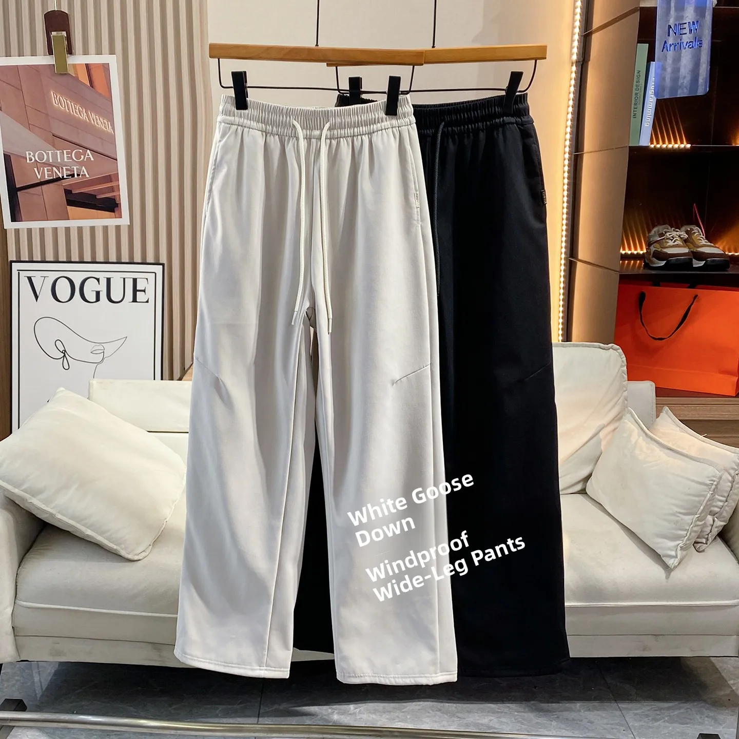 Winter Ready 90 White Goose down Trousers Straight Leg Windproof Wide Leg Pants Women's Slim Fit Tech Enhanced Fce Trousers
Winter Ready 90 White Goose down Trousers Straight Leg Windproof Wide Leg Pants Women's Slim Fit Tech Enhanced Fce Trousers