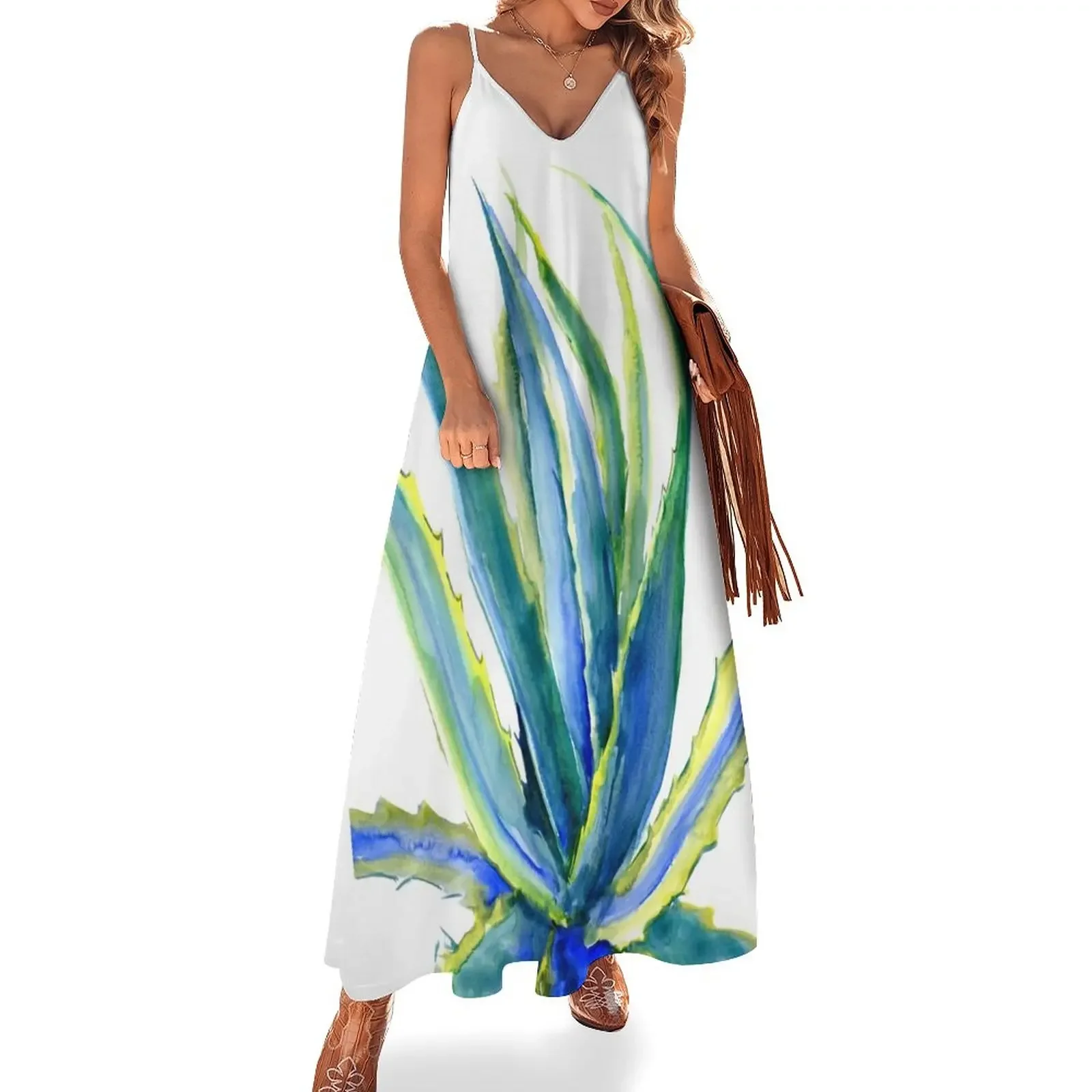 Agave Sleeveless Dress dress summer dress for woman dresses for special events Evening dresses
Agave Sleeveless Dress dress summer dress for woman dresses for special events Evening dresses