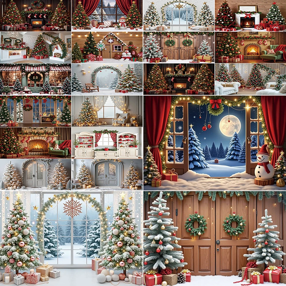 MOON.QG 2025 Christmas Photography Background Arch Window Fireplace Wooden Door Photocall Backdrop Child Studio Photobooth Props
MOON.QG 2025 Christmas Photography Background Arch Window Fireplace Wooden Door Photocall Backdrop Child Studio Photobooth Props
