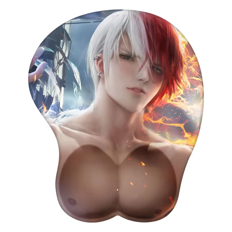 Todoroki Shouto 3D Mouse Pad Anime Mousepad Wrist Rest Silicone Sexy Creative Gaming Mat Gift
Todoroki Shouto 3D Mouse Pad Anime Mousepad Wrist Rest Silicone Sexy Creative Gaming Mat Gift