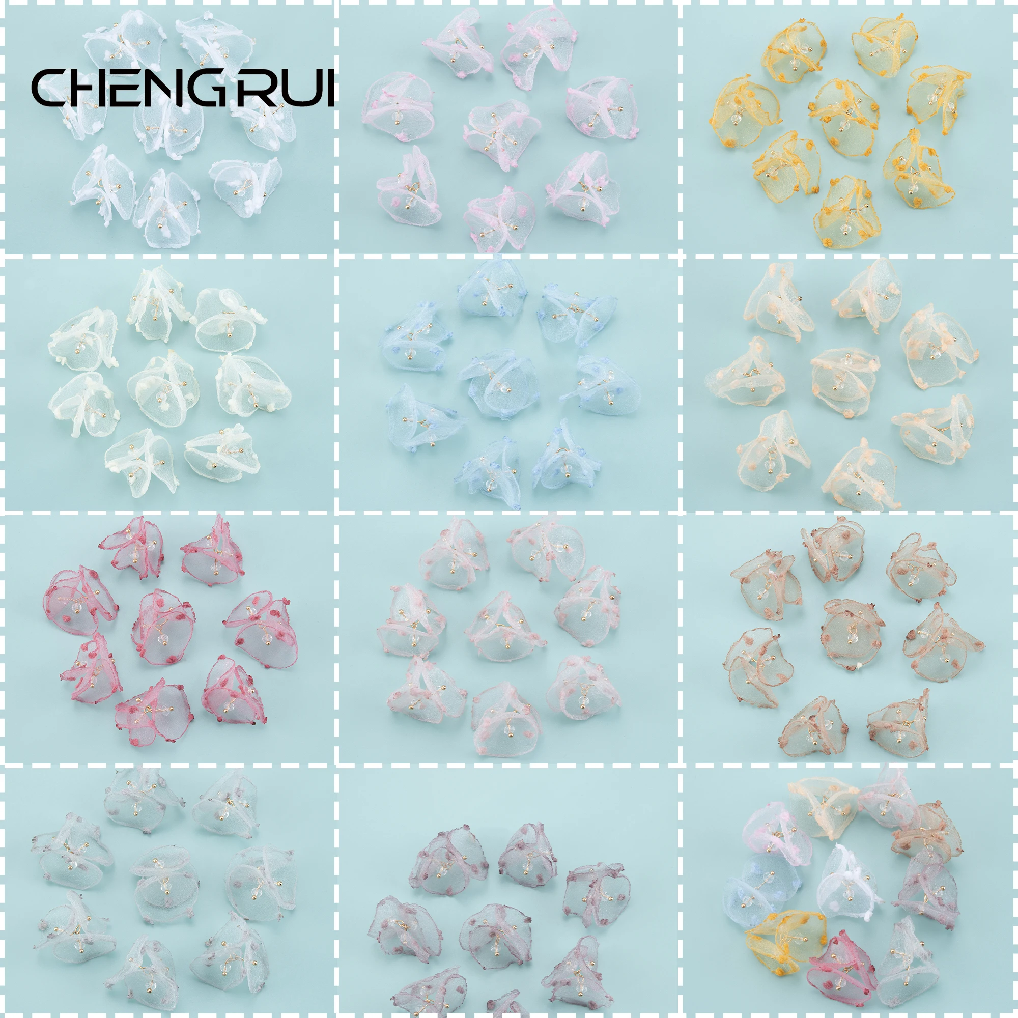 CHENGRUI F167,jewelry making, handmade, charms,flower shaped earring accessories, earring accessories,10 pcs/lot
CHENGRUI F167,jewelry making, handmade, charms,flower shaped earring accessories, earring accessories,10 pcs/lot
