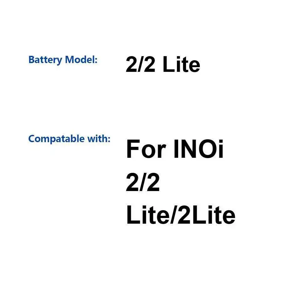 Для Inoi 2 Lite 2Lite 2200 мАч надежный блок питания аккумулятор мобильного телефона
Для Inoi 2 Lite 2Lite 2200 мАч надежный блок питания аккумулятор мобильного телефона