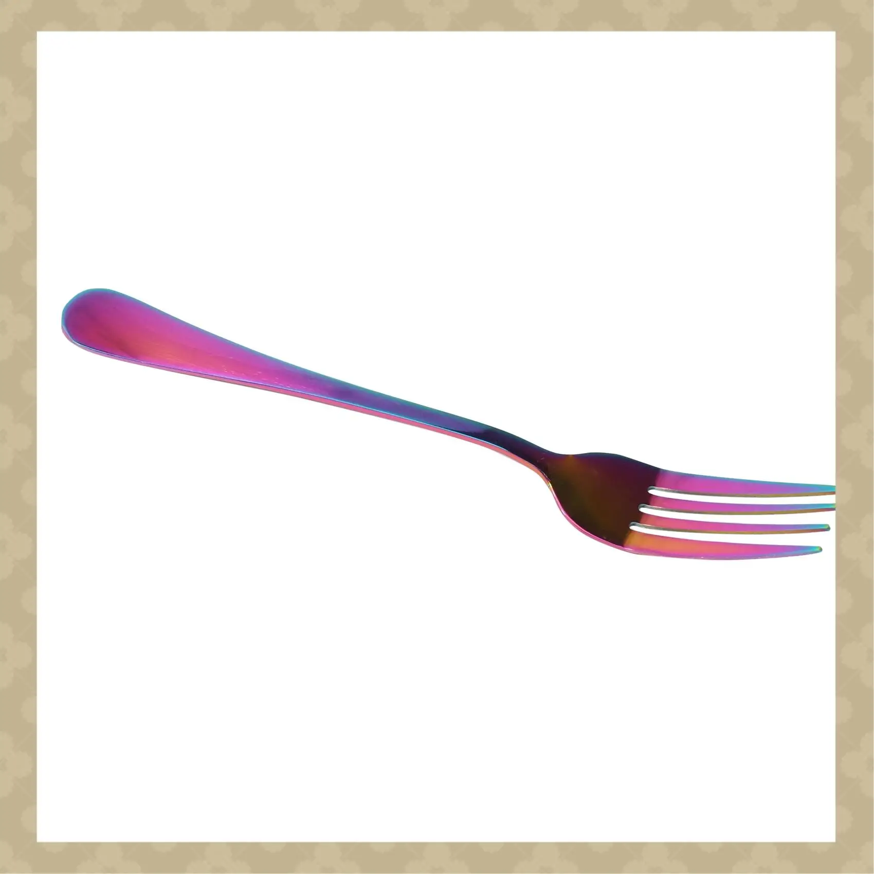 Набор столовых вилок из нержавеющей стали AB45, 12 шт., набор посуды из нержавеющей стали радужного цвета, вилка (20 см/7,87 дюйма) 
Набор столовых вилок из нержавеющей стали AB45, 12 шт., набор посуды из нержавеющей стали радужного цвета, вилка (20 см/7,87 дюйма)