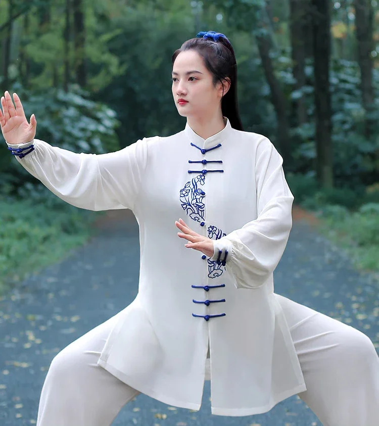 Kung Fu Dress Wushu Clothing Tai Chi Clothes Martial Art Uniform Unisex Women And Men Embroidery Kun Master Breathable 2023 New
Kung Fu Dress Wushu Clothing Tai Chi Clothes Martial Art Uniform Unisex Women And Men Embroidery Kun Master Breathable 2023 New