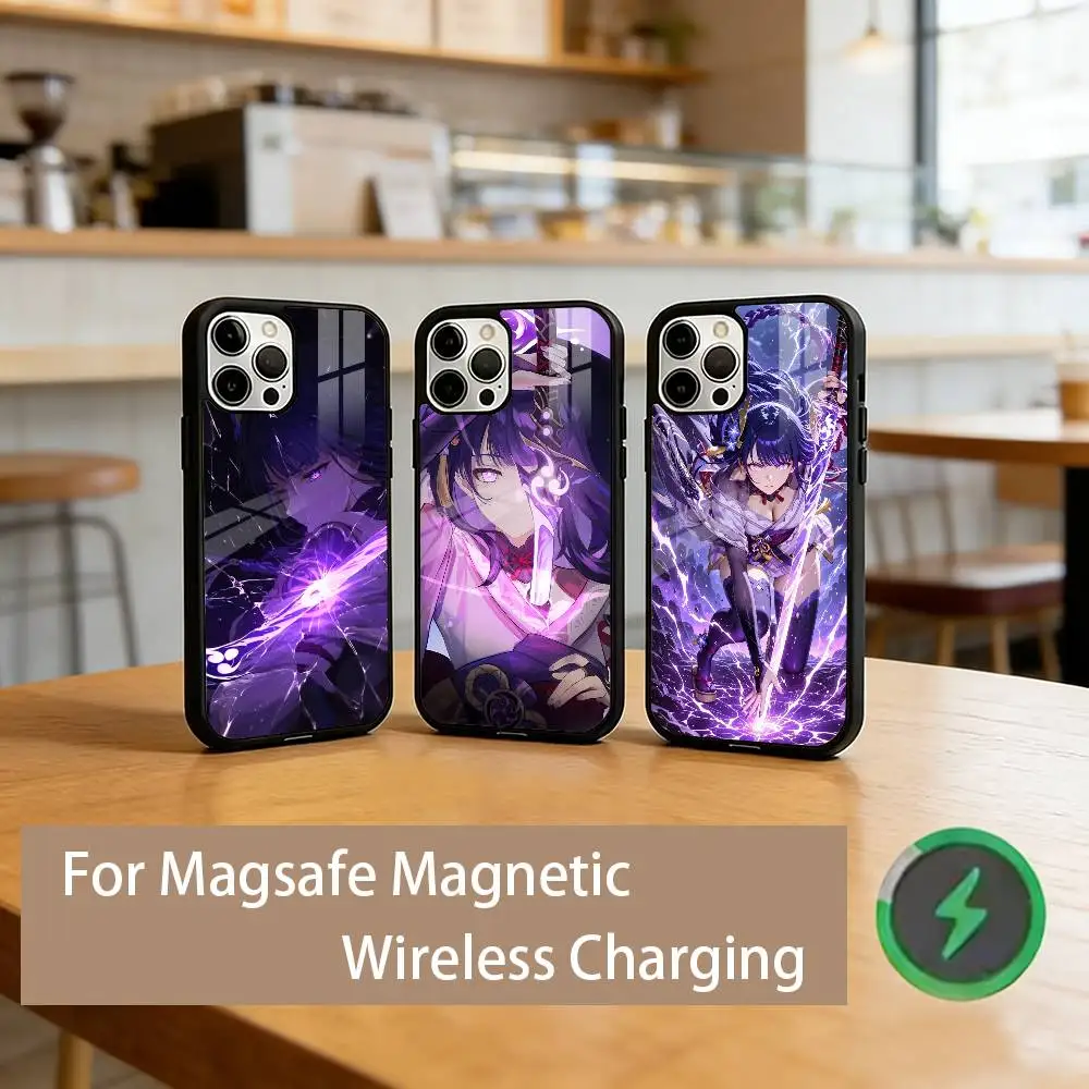 G-Genshin R-Raiden Shogun Phone Case For iPhone17,16,15,14,13,12,11 Plus,Pro Magnetic For Magsafe Wireless Charging
G-Genshin R-Raiden Shogun Phone Case For iPhone17,16,15,14,13,12,11 Plus,Pro Magnetic For Magsafe Wireless Charging