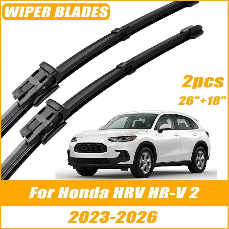 2pcs Wiper Front Wiper Blades For Honda HRV HR-V 2 2023-2026 Windshield Windscreen Clean Window Car Rain Brushes 26"+18"
2pcs Wiper Front Wiper Blades For Honda HRV HR-V 2 2023-2026 Windshield Windscreen Clean Window Car Rain Brushes 26"+18"