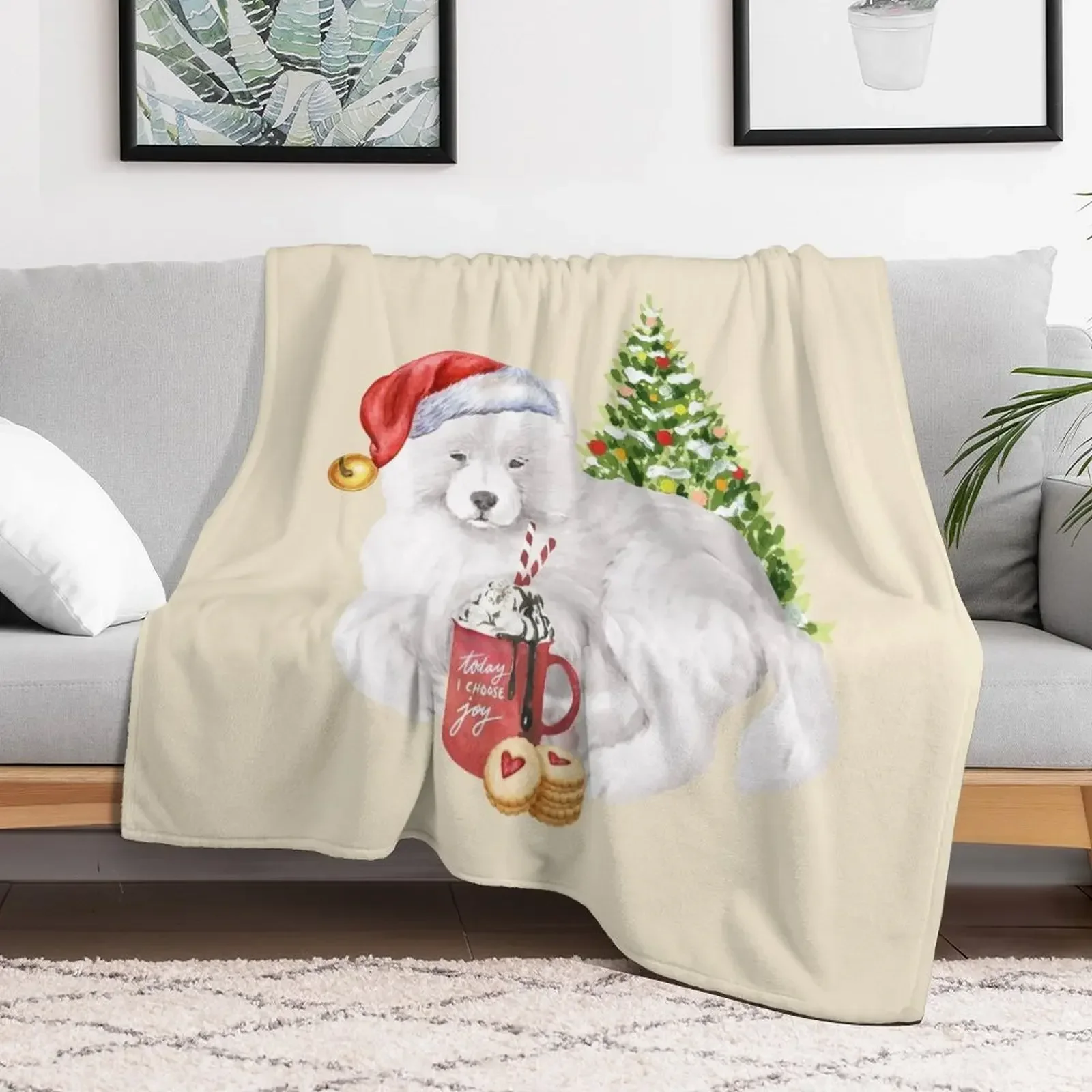 Samoyed Christmas : Samoyed With Christmas Tree And Hot Chocolate Throw Blanket Flannels Luxury Brand christmas gifts Blankets
Samoyed Christmas : Samoyed With Christmas Tree And Hot Chocolate Throw Blanket Flannels Luxury Brand christmas gifts Blankets
