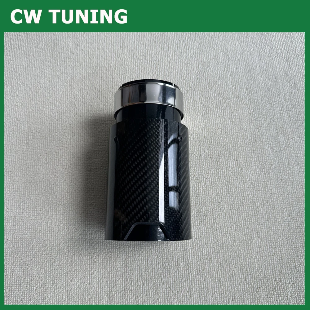 1 PCS Carbon Fiber Glossy Black Rear Tail Exhaust Pipe Muffler Tip For BMW M Series F80 F82 F36 F12 F32 Universal Muffler Tips
1 PCS Carbon Fiber Glossy Black Rear Tail Exhaust Pipe Muffler Tip For BMW M Series F80 F82 F36 F12 F32 Universal Muffler Tips