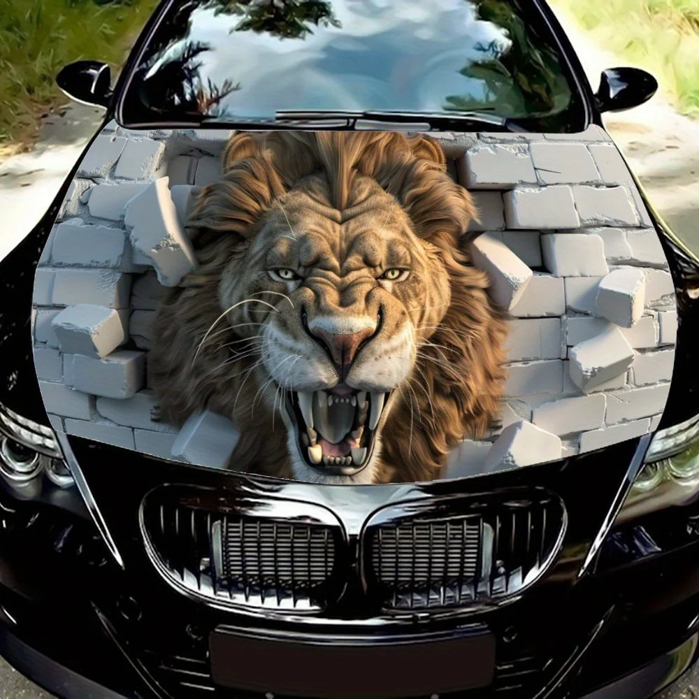 Lion, Fierce, Cool;Artistic; Festive; Gift;Car Hood Decal Sticker, Truck Decal, Self-adhesive Durable Personalized Car Accessori
Lion, Fierce, Cool;Artistic; Festive; Gift;Car Hood Decal Sticker, Truck Decal, Self-adhesive Durable Personalized Car Accessori