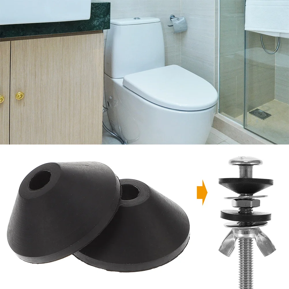 10Pcs Sealing Rings for Toilet Tank Bolts Rubber Conical Washers Heavy Duty Leak Proof Gaskets for Bathroom Repair Kits
10Pcs Sealing Rings for Toilet Tank Bolts Rubber Conical Washers Heavy Duty Leak Proof Gaskets for Bathroom Repair Kits