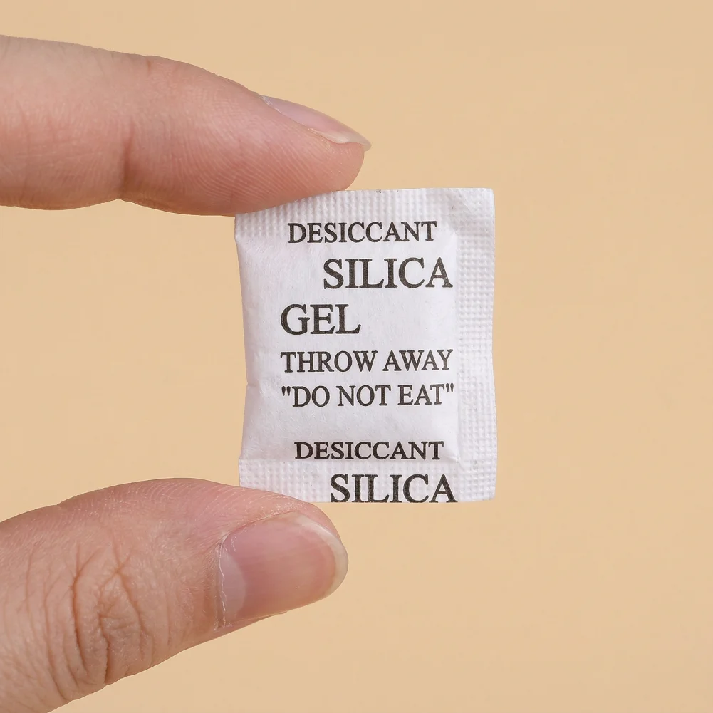 Desiccant Pack Set 100pcs 0.5g Silica Gel Desiccant Packs Moisture Absorbers for Electronics Jewelry Cameras Clothes Books
Desiccant Pack Set 100pcs 0.5g Silica Gel Desiccant Packs Moisture Absorbers for Electronics Jewelry Cameras Clothes Books