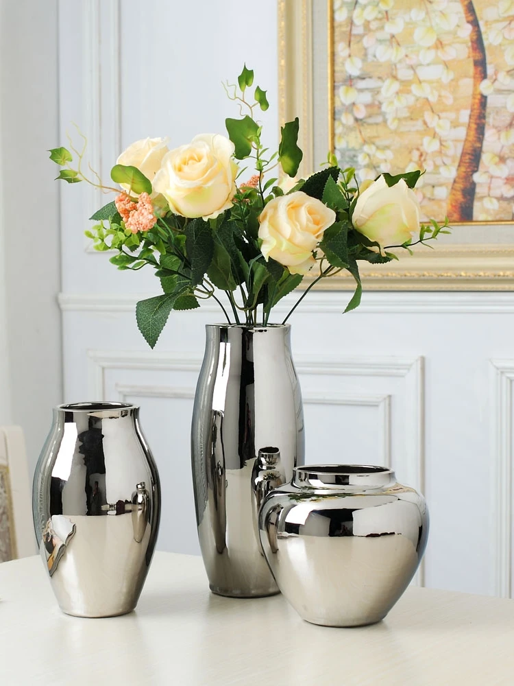 Nordic Sle Cerc Gold Plated Flower Vase Home Decor Living Room TV Cabinet Decorations Soft Decoration Artistic Crt
Nordic Sle Cerc Gold Plated Flower Vase Home Decor Living Room TV Cabinet Decorations Soft Decoration Artistic Crt