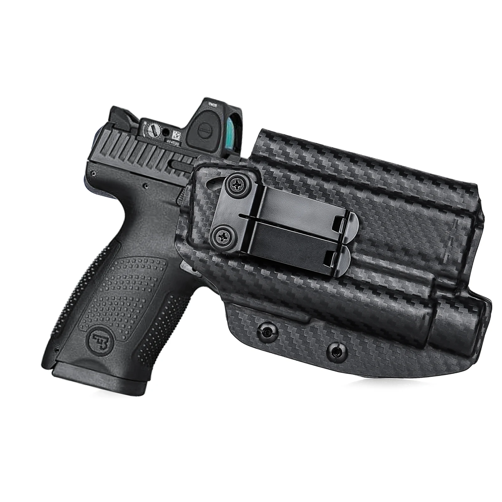 IWB Kydex кобура для CZ P10 C P10 F P10S w/ Olight Baldr S пистолет лазерный фонарик внутренний пояс Скрытая переноска
IWB Kydex кобура для CZ P10 C P10 F P10S w/ Olight Baldr S пистолет лазерный фонарик внутренний пояс Скрытая переноска