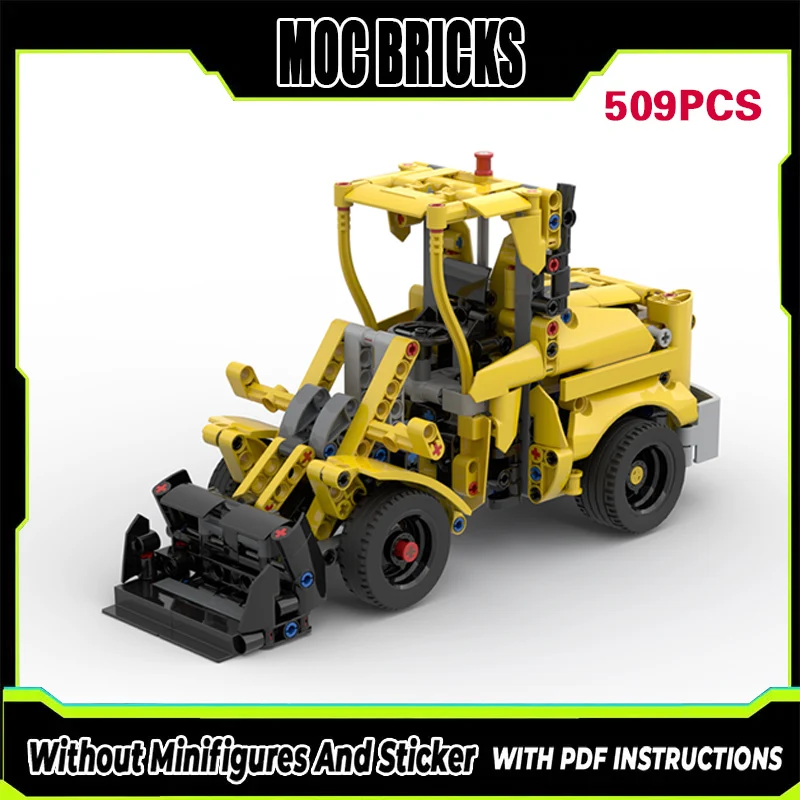 City Car Model MOC Building Bricks Classic Engineering Wheel Loader Modular Technology Gifts Holiday Assemble Children Toys Suit
City Car Model MOC Building Bricks Classic Engineering Wheel Loader Modular Technology Gifts Holiday Assemble Children Toys Suit