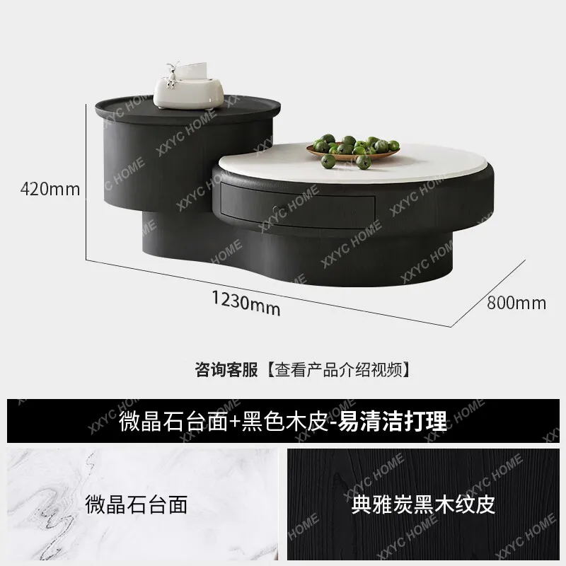 minimalist coffee table household living room small apartment creative round marble coffee table
minimalist coffee table household living room small apartment creative round marble coffee table