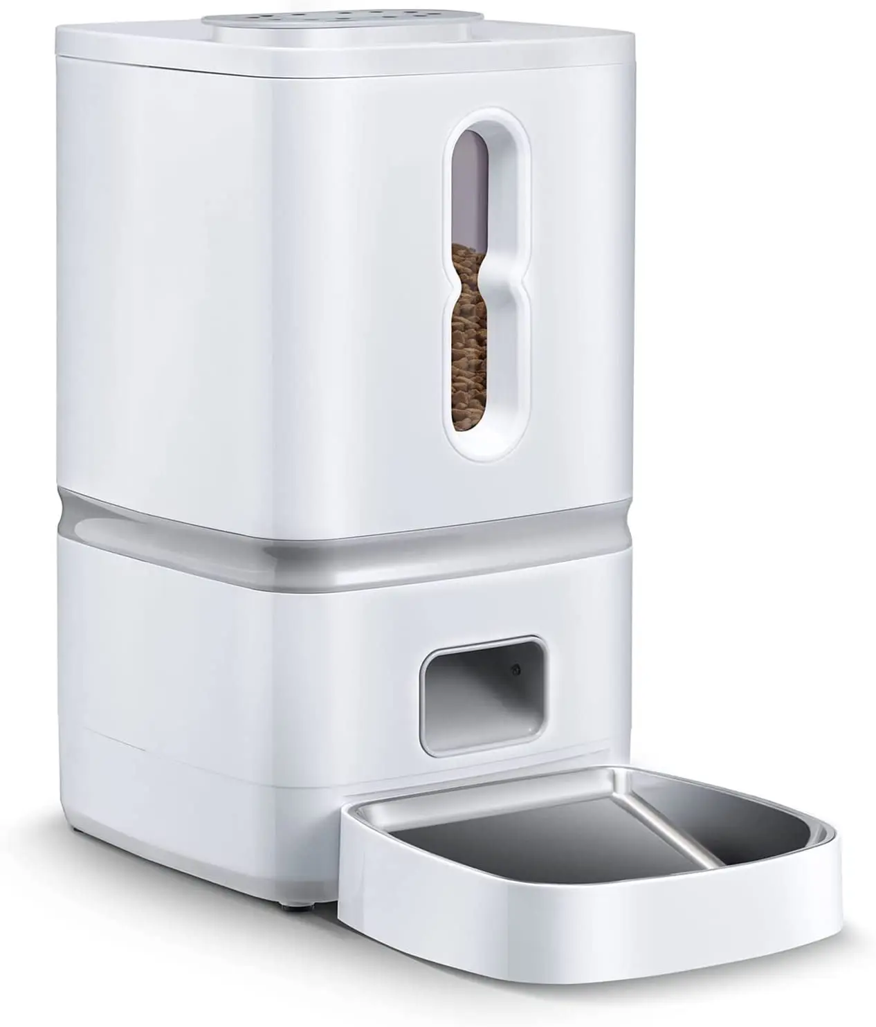 7L Automatic Cat Feeder 1-4 Meal Portion Automated Food Dispenser Timed Cat Feeders for Dry Food Smart Feeder
7L Automatic Cat Feeder 1-4 Meal Portion Automated Food Dispenser Timed Cat Feeders for Dry Food Smart Feeder