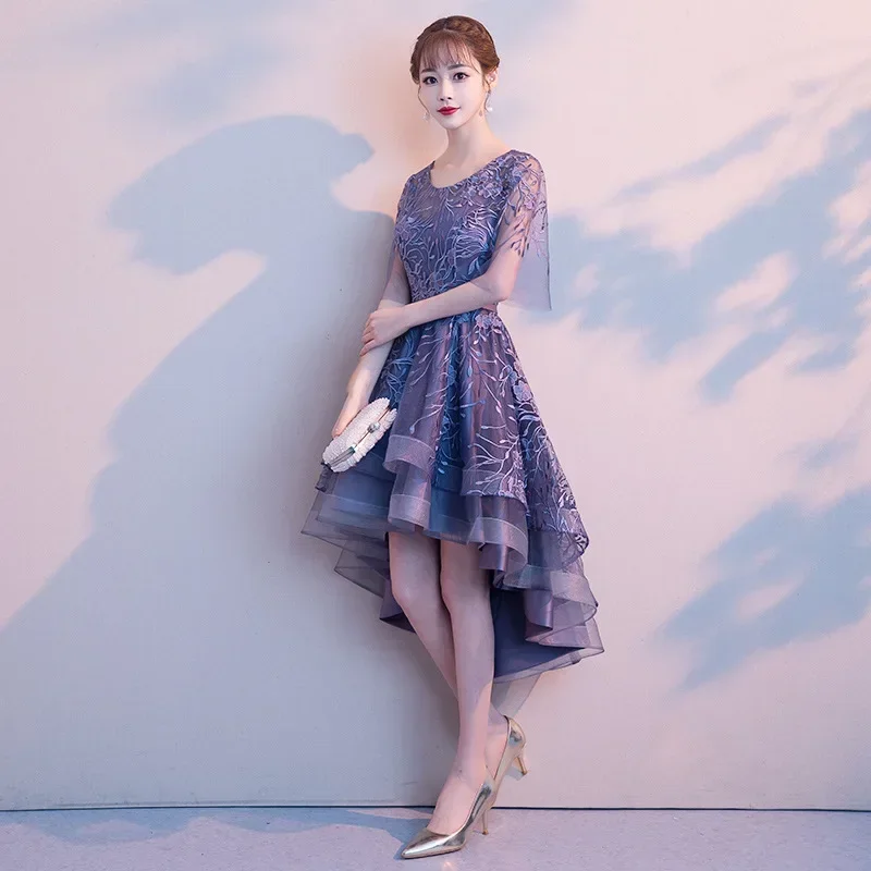 Evening Dress Fashion New Summer Banquet Zipper Long Dress with Elegant and Elegant Atmosphere, Long Three Sleeve Dress
Evening Dress Fashion New Summer Banquet Zipper Long Dress with Elegant and Elegant Atmosphere, Long Three Sleeve Dress