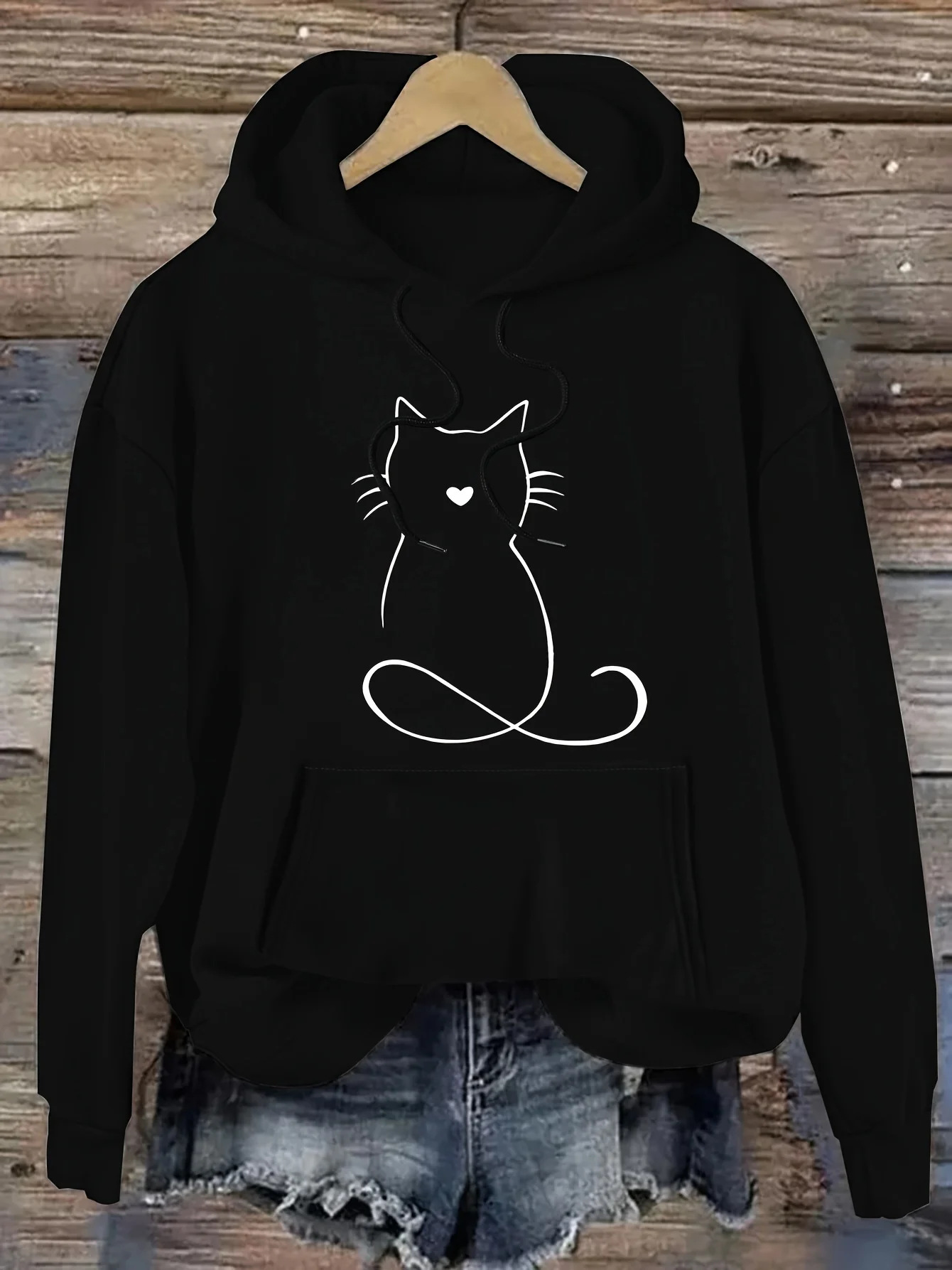2025 повседневная толстовка с принтом кота, женская одежда, толстовка с капюшоном, милая осенне-зимняя толстовка с длинными рукавами, модная толстовка
2025 повседневная толстовка с принтом кота, женская одежда, толстовка с капюшоном, милая осенне-зимняя толстовка с длинными рукавами, модная толстовка