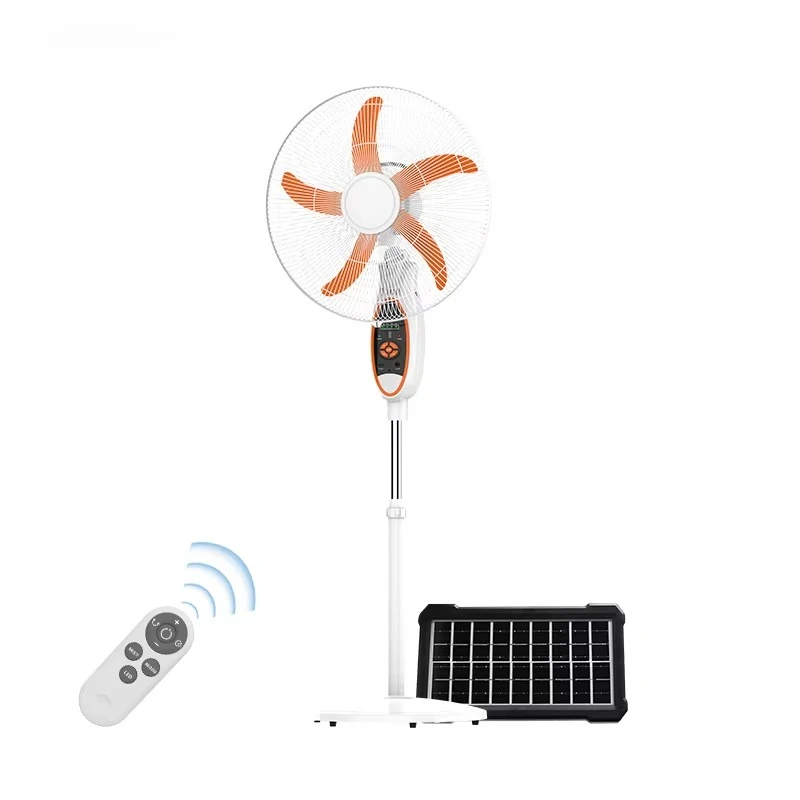 18-Inch 12V Rechargeable LED Air Cooling Fan Solar Panel Portable for Car Garage RV Hotel Outdoor Household Use Wholesale OEM
18-Inch 12V Rechargeable LED Air Cooling Fan Solar Panel Portable for Car Garage RV Hotel Outdoor Household Use Wholesale OEM
