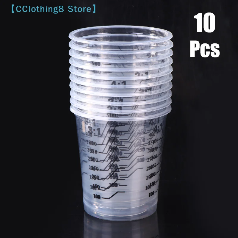 10Pcs 500ml Disposable Clear Plastic Paint Mixing Cups Mixing Pot Paint Mixing Calibrated Cup【AliS8】
10Pcs 500ml Disposable Clear Plastic Paint Mixing Cups Mixing Pot Paint Mixing Calibrated Cup【AliS8】