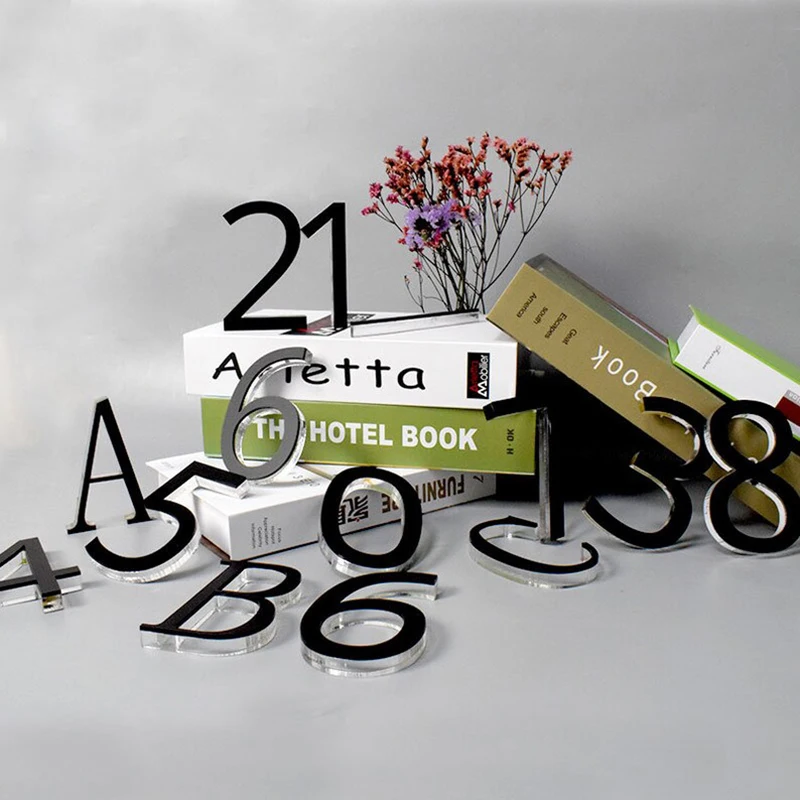 Stainless Steel Crystal House Number Plate, Acrylic Letter Plate, Modern Outdoor Waterproof Hotel Door Plates, Home Address Sign
Stainless Steel Crystal House Number Plate, Acrylic Letter Plate, Modern Outdoor Waterproof Hotel Door Plates, Home Address Sign