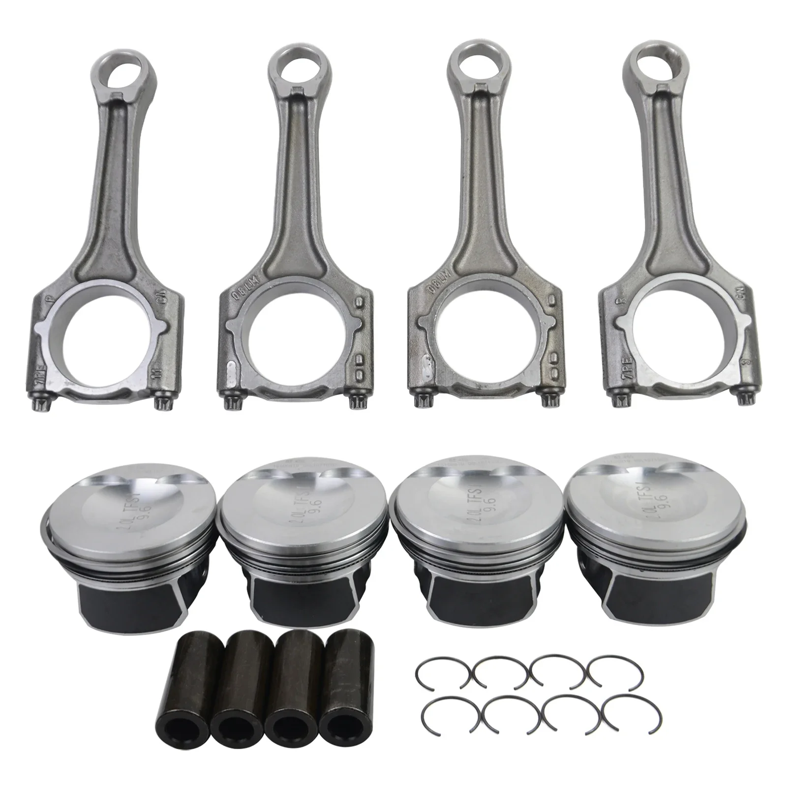 AP01 Pistons & Connecting Rods 23mm Set For VW Jetta GTI Passat CC EOS Tiguan 2.0 TSI CAWA CAWB CBFA CCTA CCZA
AP01 Pistons & Connecting Rods 23mm Set For VW Jetta GTI Passat CC EOS Tiguan 2.0 TSI CAWA CAWB CBFA CCTA CCZA