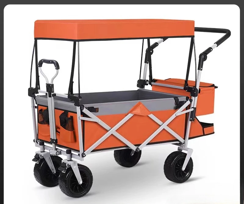 Household Four-wheel folding small Portable supermarket shopping Trolley Outdoor camping Fishing
Household Four-wheel folding small Portable supermarket shopping Trolley Outdoor camping Fishing